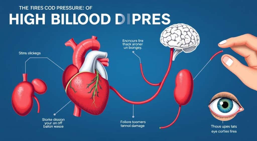 high blood pressure complications